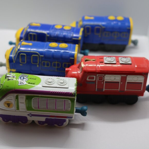 Chuggington trains lot of 5 some duplicates playwear diecast - Picture 5 of 5